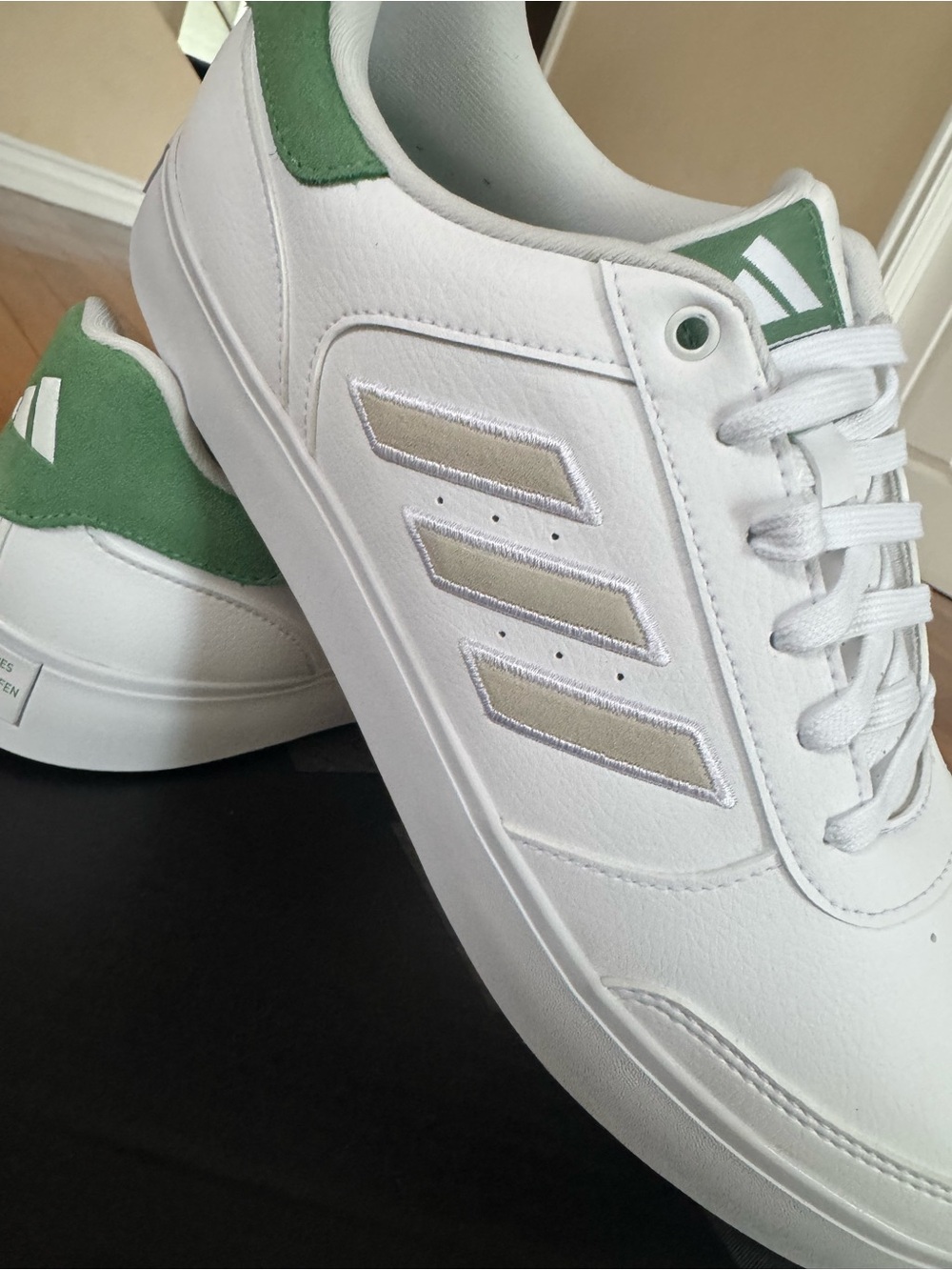 adidas Retrocross 24 Spikeless Golf White and Green Men's